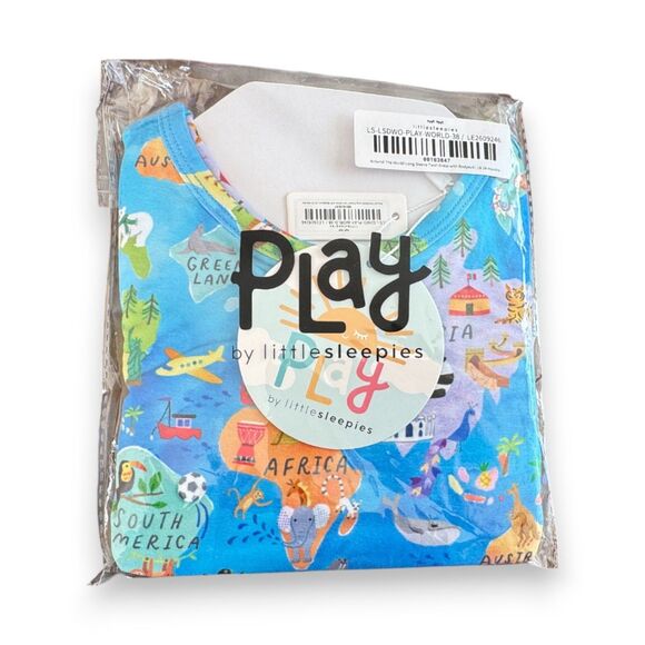 Little Sleepies Around the World Dress with Bodysuit 18-24 Months NIB - Picture 2 of 2